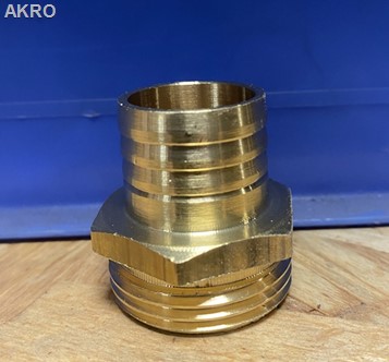 MOSIĘŻNA złączka końcówka na wąż gwint zewnętrzny 1x25mm